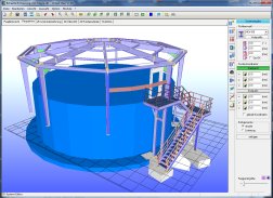 CAD Stahlbau Einhausung Klärwerk